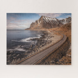 Norwegen Lofoten Road Puzzle