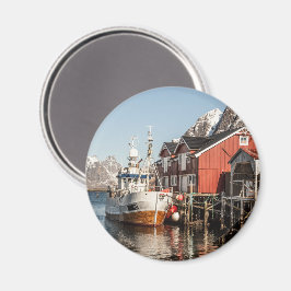 Norwegen Lofoten Souvenir Magnet