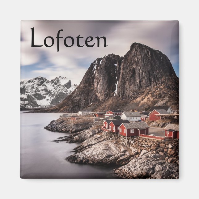 Norwegen Lofoten Travel Magnet (Vorne)