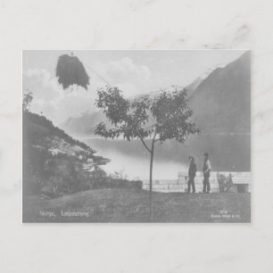 Norwegen Loipestreng Vintage Postkarte