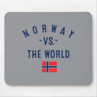 Norwegen Lustiger Spruch Norwegische Flagge Stolz Mousepad