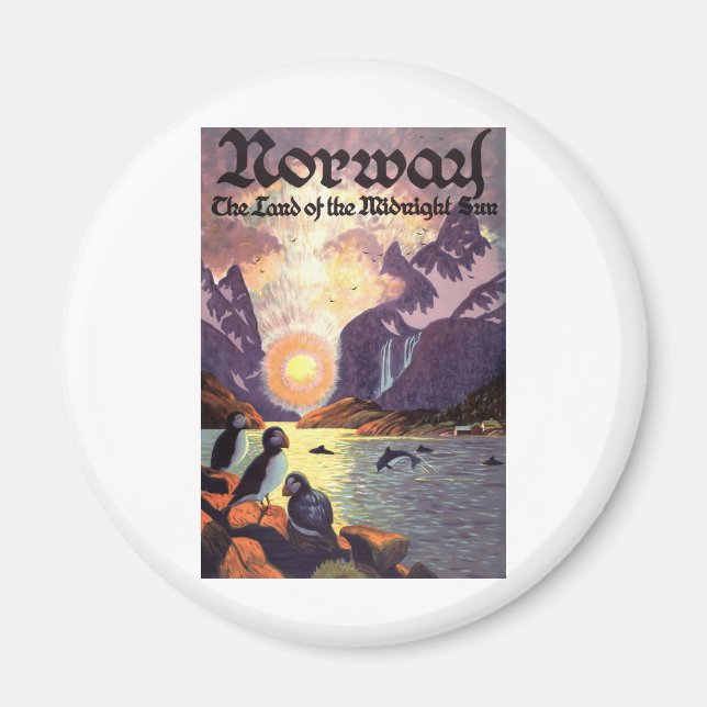 Norwegen Magnet (Vorne)