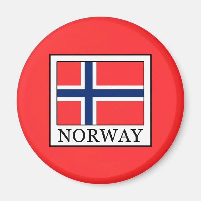 Norwegen Magnet (Vorne)
