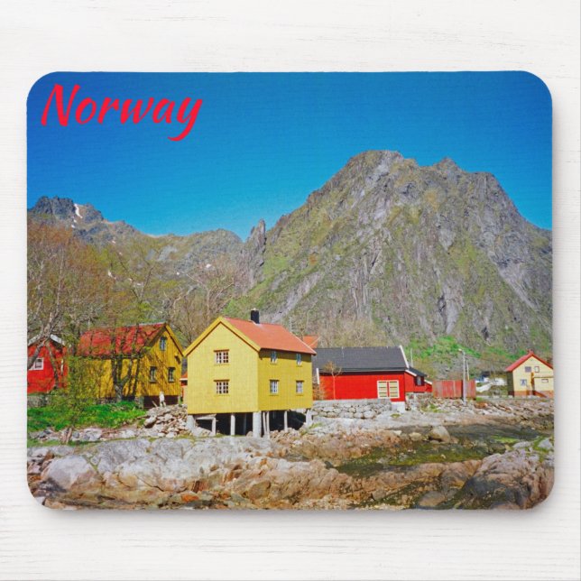 Norwegen Mousepad (Vorne)
