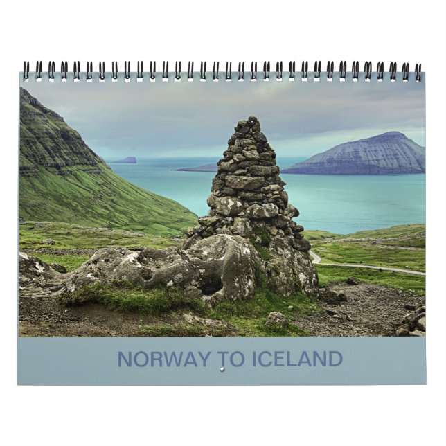 Norwegen nach Island Kalender (Titelbild)