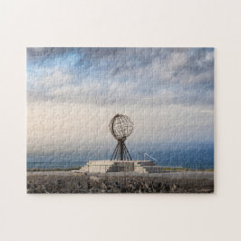 Norwegen Nordkap Globe Puzzle