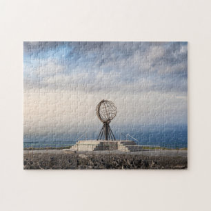 Norwegen Nordkap Globe Puzzle
