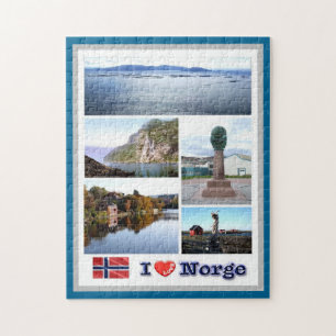 Norwegen - Norge - I Liebe - Puzzle