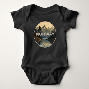 Norwegen Norge Skandinavien Europa Baby Strampler