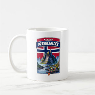Norwegen Norge Skandinavien Europa Kaffeetasse