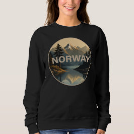 Norwegen Norge Skandinavien Europa Sweatshirt