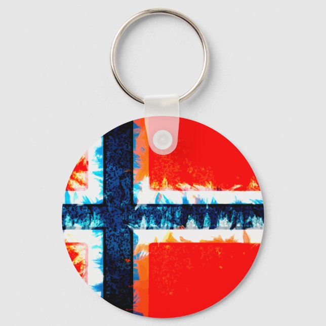 Norwegen Norway Schlüsselanhänger (Vorderseite)