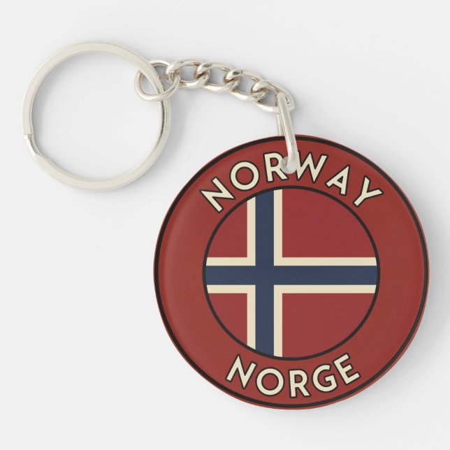Norwegen Norway Schlüsselanhänger (Vorderseite)
