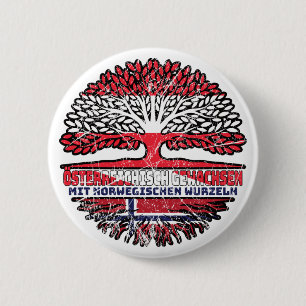 norwegen Norwegisch Österreichisch Österreich Baum Button