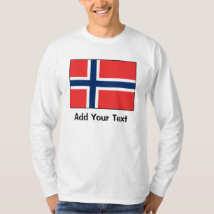 Norwegen - norwegische Flagge T-Shirt