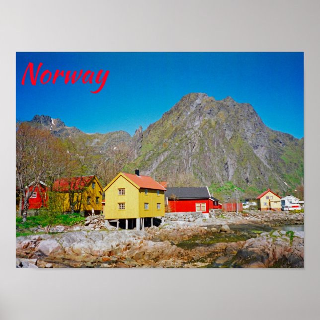 Norwegen Poster (Vorne)