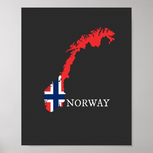 Norwegen Poster (Vorne)