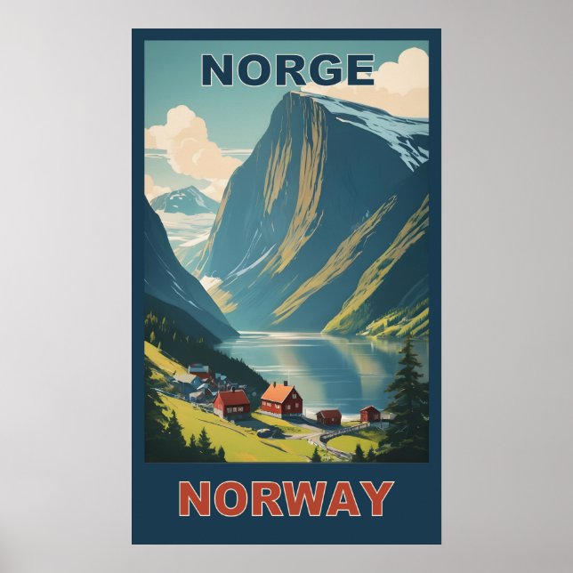 Norwegen Poster (Vorne)