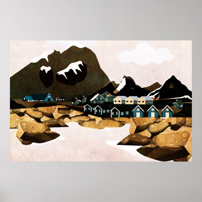 Norwegen Poster (Vorne)