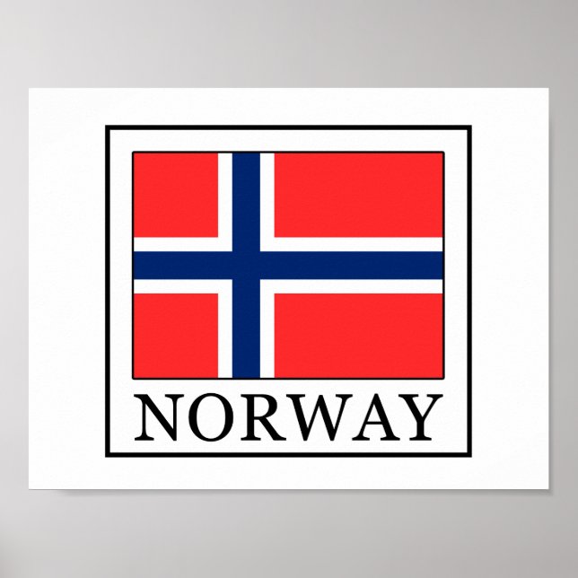Norwegen Poster (Vorne)