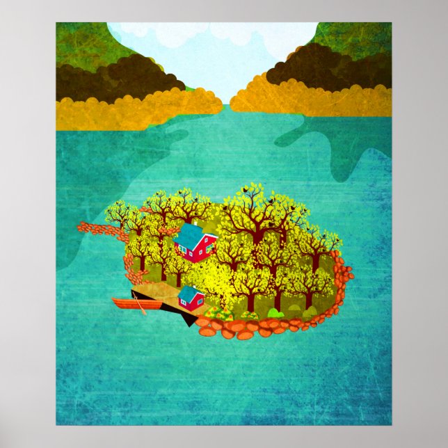 Norwegen Poster (Vorne)