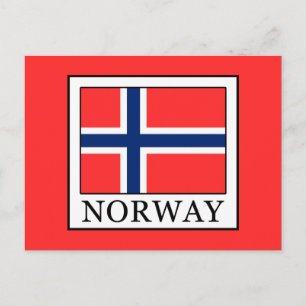 Norwegen Postkarte