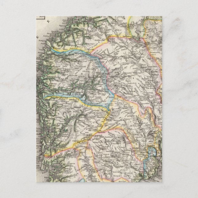 Norwegen Postkarte (Vorderseite)