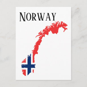Norwegen Postkarte