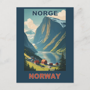 Norwegen Postkarte
