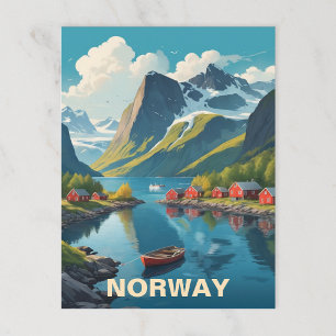 Norwegen Postkarte