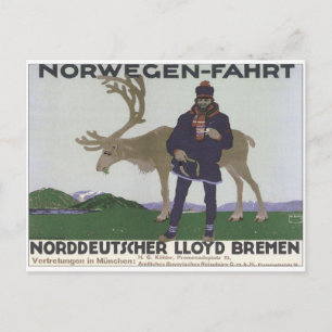 Norwegen Postkarte