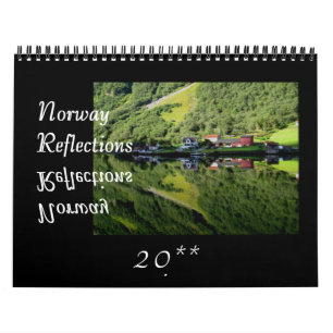 Norwegen Reflection Wall Calendar Kalender