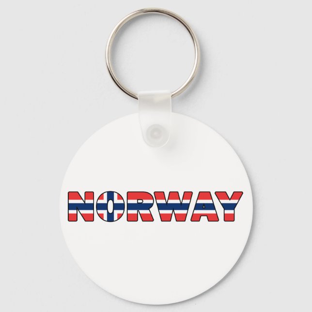 Norwegen Schlüsselanhänger (Vorderseite)