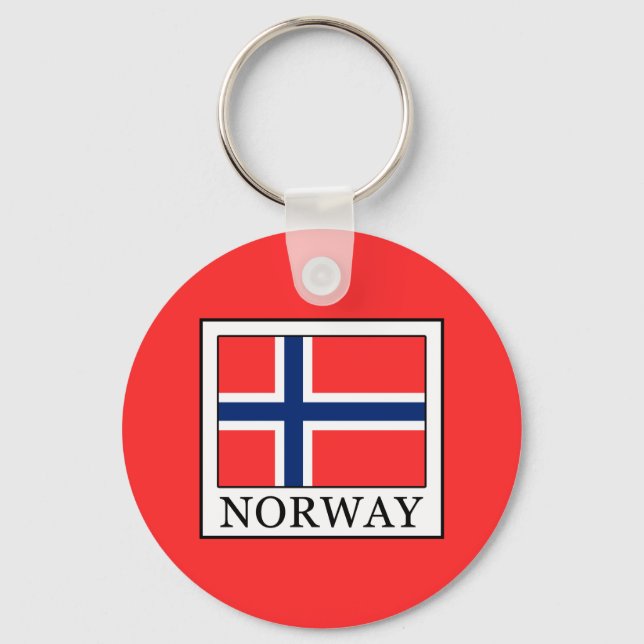 Norwegen Schlüsselanhänger (Vorderseite)