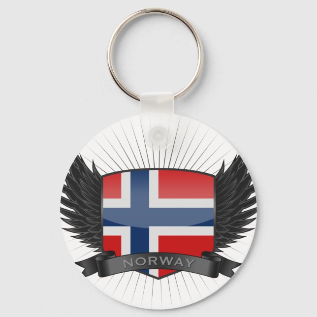 NORWEGEN SCHLÜSSELANHÄNGER (Vorderseite)