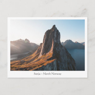 Norwegen Senja-Insel Postkarte