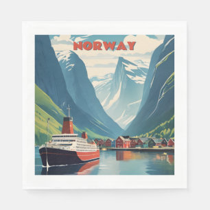 Norwegen Serviette