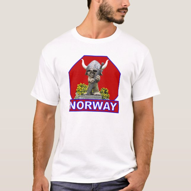 Norwegen Shirt - wählen Sie Stil & Farbe (Vorderseite)