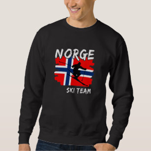 Norwegen Ski Sweatshirt