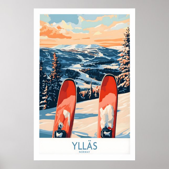 Norwegen Skidruck 1 Poster (Vorne)