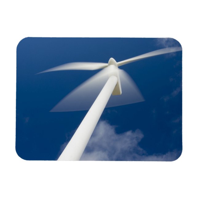 Norwegen, Sogn og Fjordane. Windmühle am KrÃ Yen. Magnet (Horizontal)