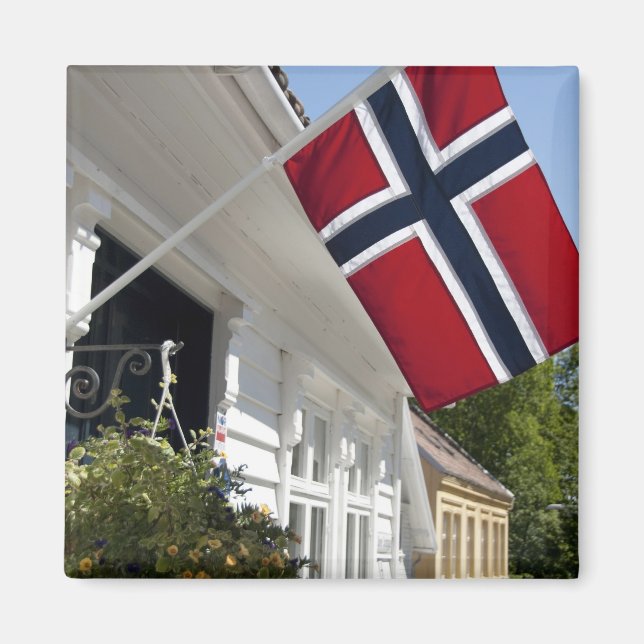 Norwegen, Stavanger. Historische Aussicht auf die  Magnet (Vorne)