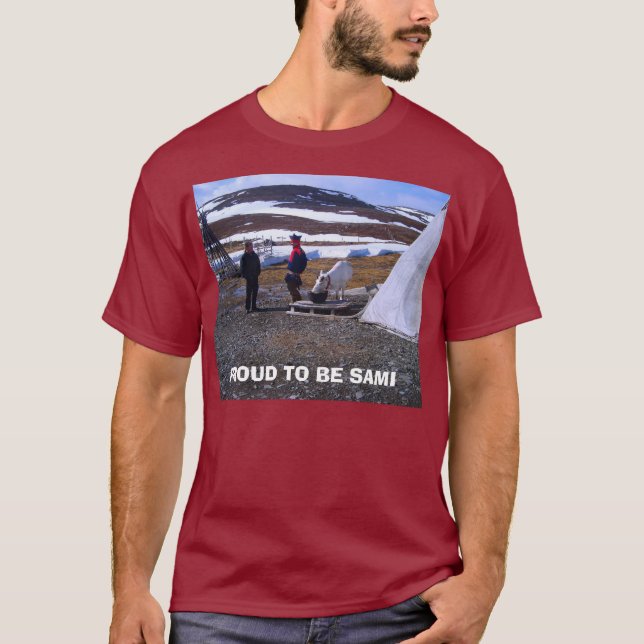 Norwegen, stolz, Sami zu sein T-Shirt (Vorderseite)