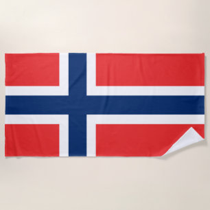 Norwegen Strandtuch