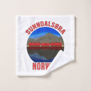 Norwegen Sunndalsøra Travel Norwegisch Waschlappen