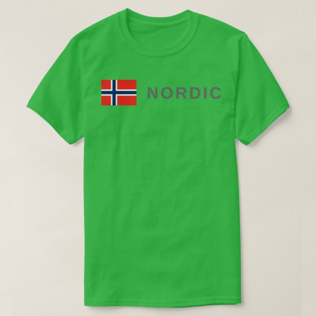 Norwegen T-Shirt (Design vorne)