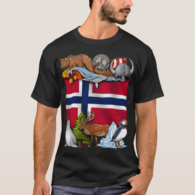 Norwegen T-Shirt (Vorderseite)