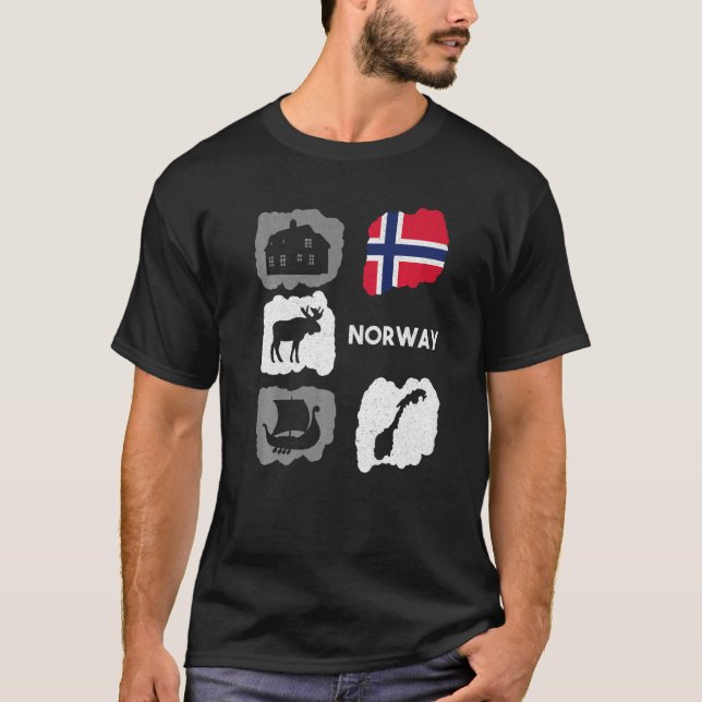 Norwegen T-Shirt (Vorderseite)