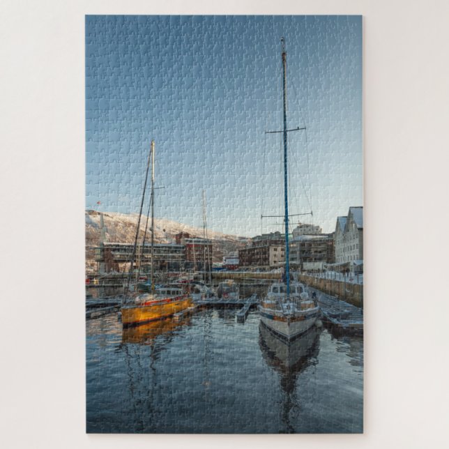 Norwegen Tromso Puzzle (Vertikal)