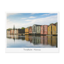 Norwegen Trondheim Houses